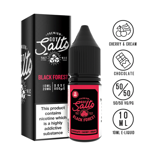 Got Salts - Black Forest 10ml - The ace of vapez 