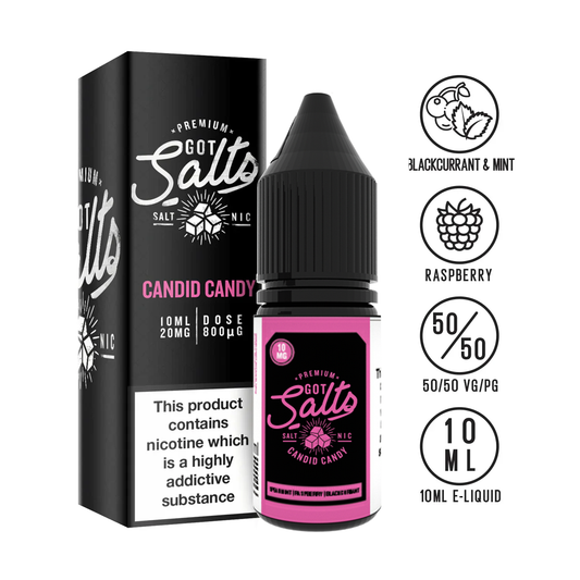 Got Salts - Candid Candy TPD 10ml - The ace of vapez 