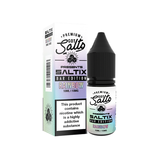 Got Salts SALTIX Bar Edition Rainbow 10ml | The Ace of Vapez 