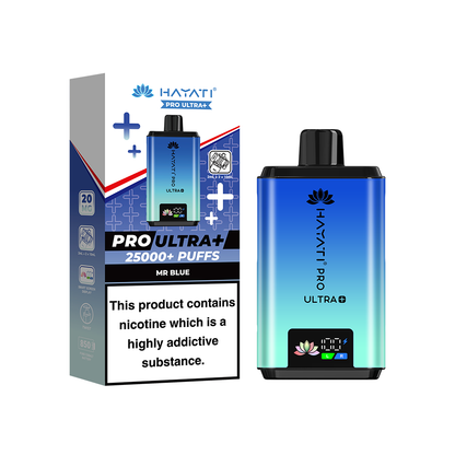 Hayati Pro Ultra Plus 25K Prefilled Vape Kit Mr Blue | The Ace of Vapez
