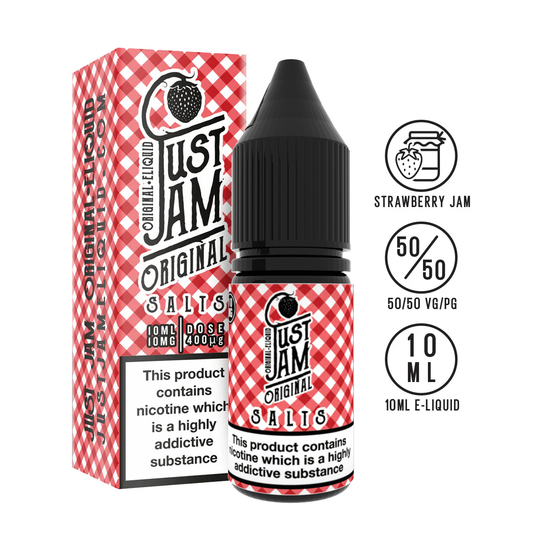 Just Jam Original 10ml Nicotine Salt
