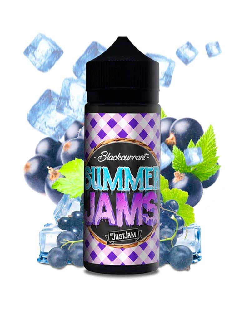 Just Jam Summer Jams - Blackcurrant 100ml - The Ace Of Vapez