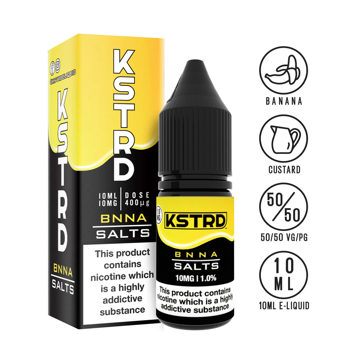 KSTRD BNNA Nic Salt 10ml | The Ace of Vapez