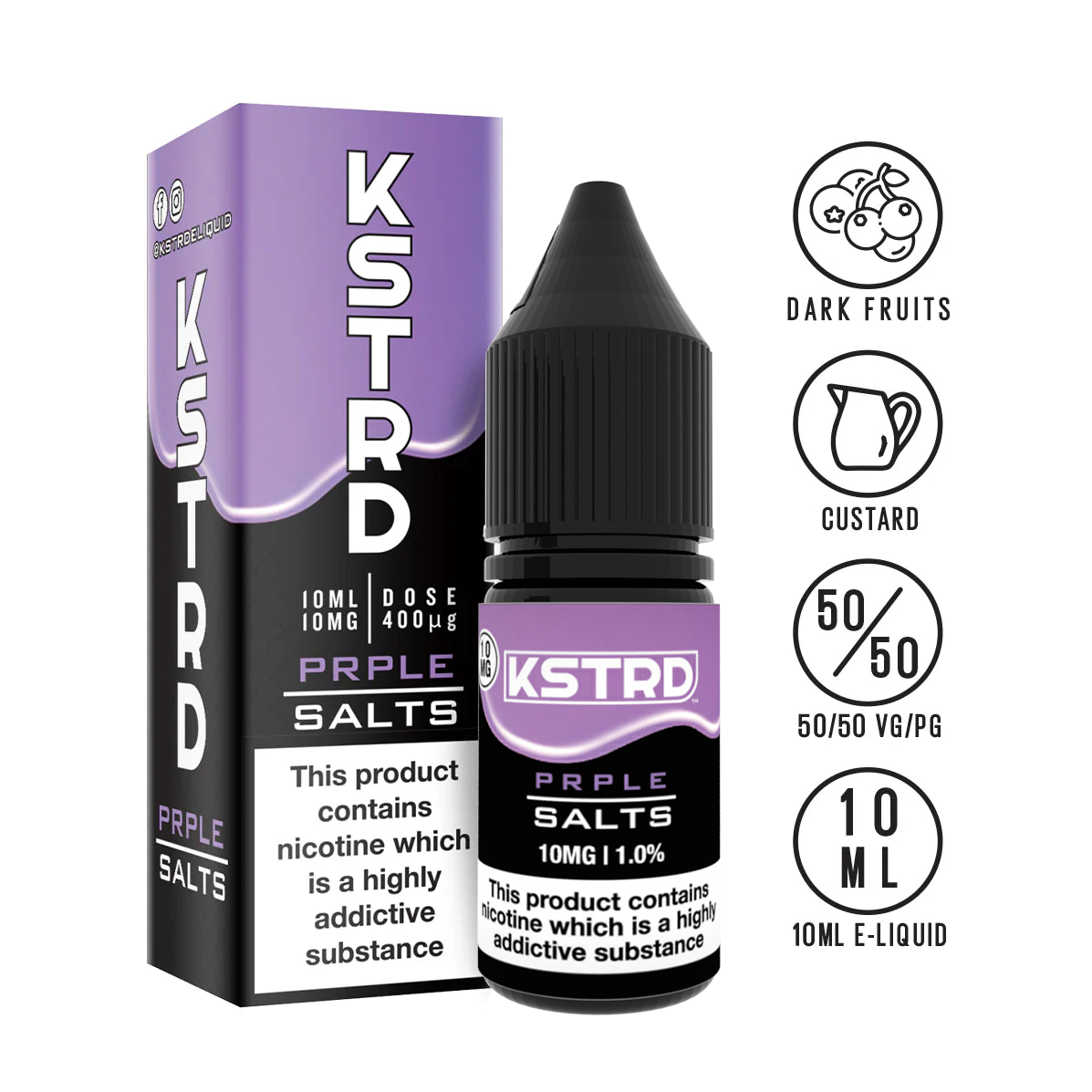 KSTRD PRPL Nic Salt 10ml | The Ace of Vapez