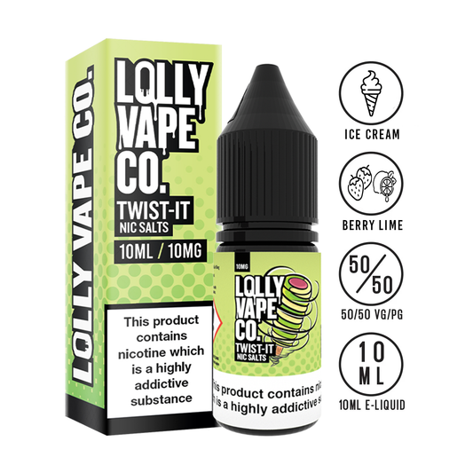 Lolly Vape Co - Twist it 10ml Nic Salts