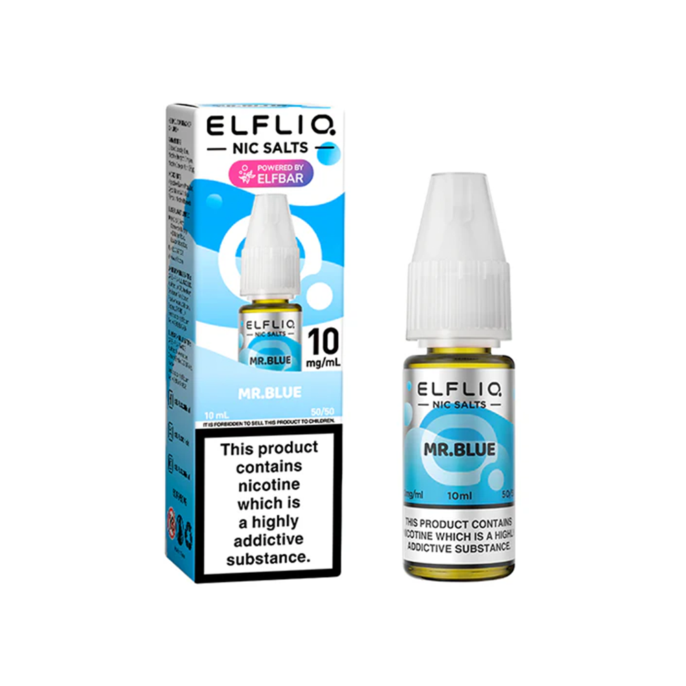 Elf Bar Elfliq - Mr Blue 10ml Nic Salts