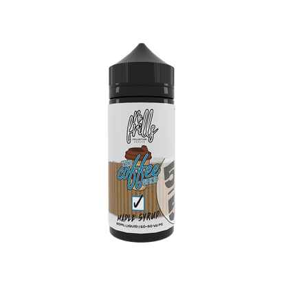 maple syrup vape juice No Frills Coffee Shop Collection Series 50/50 80ml at The Ace of Vapez – The Ace Of Vapez