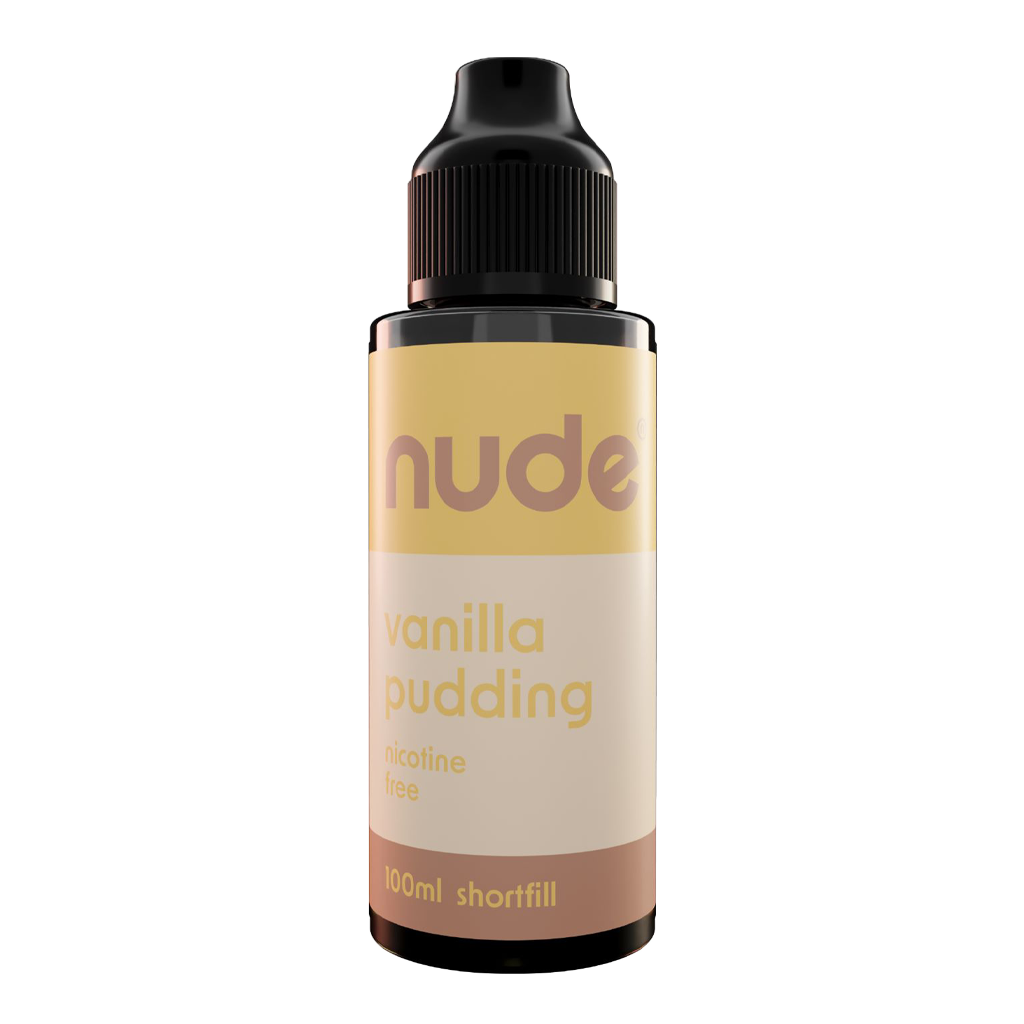 Nude Vanilla Pudding 100ml Shortfill (Clearance) - The Ace Of Vapez