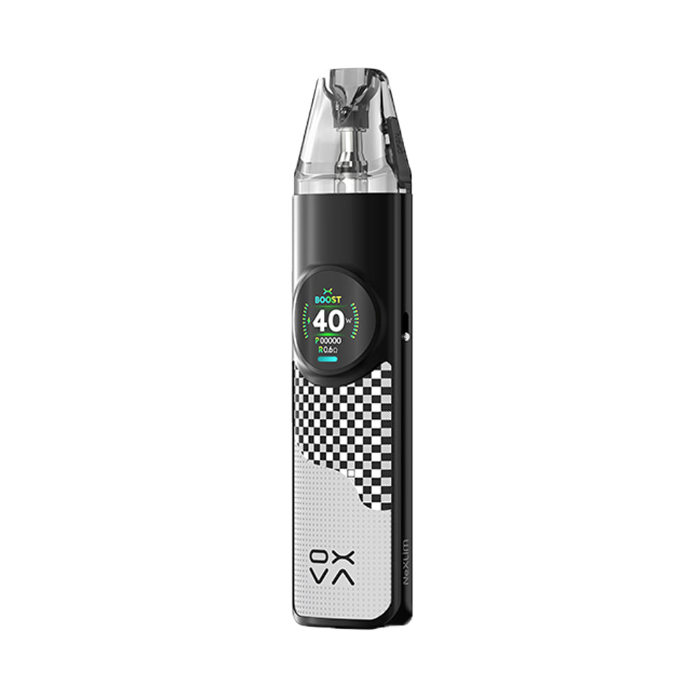 Oxva Nexlim Chequered Grey Pod Kit | The Ace of Vapez