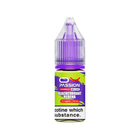 Oxva Ox Passion Blackcurrant Rebena Nic Salt 10ml | The Ace of Vapez