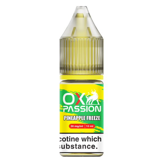 Oxva Ox Passion Pineapple Freeze Nic Salt 10ml | The Ace Of Vapez