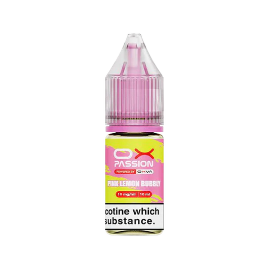 Oxva Ox Passion Pink Lemon Bubbly Nic Salt 10ml | The Ace of Vapez