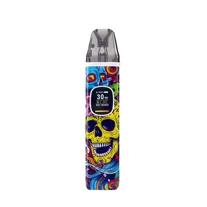 Oxva Xlim Pro 2 Pod Kit Skulliful White | The Ace of Vapez