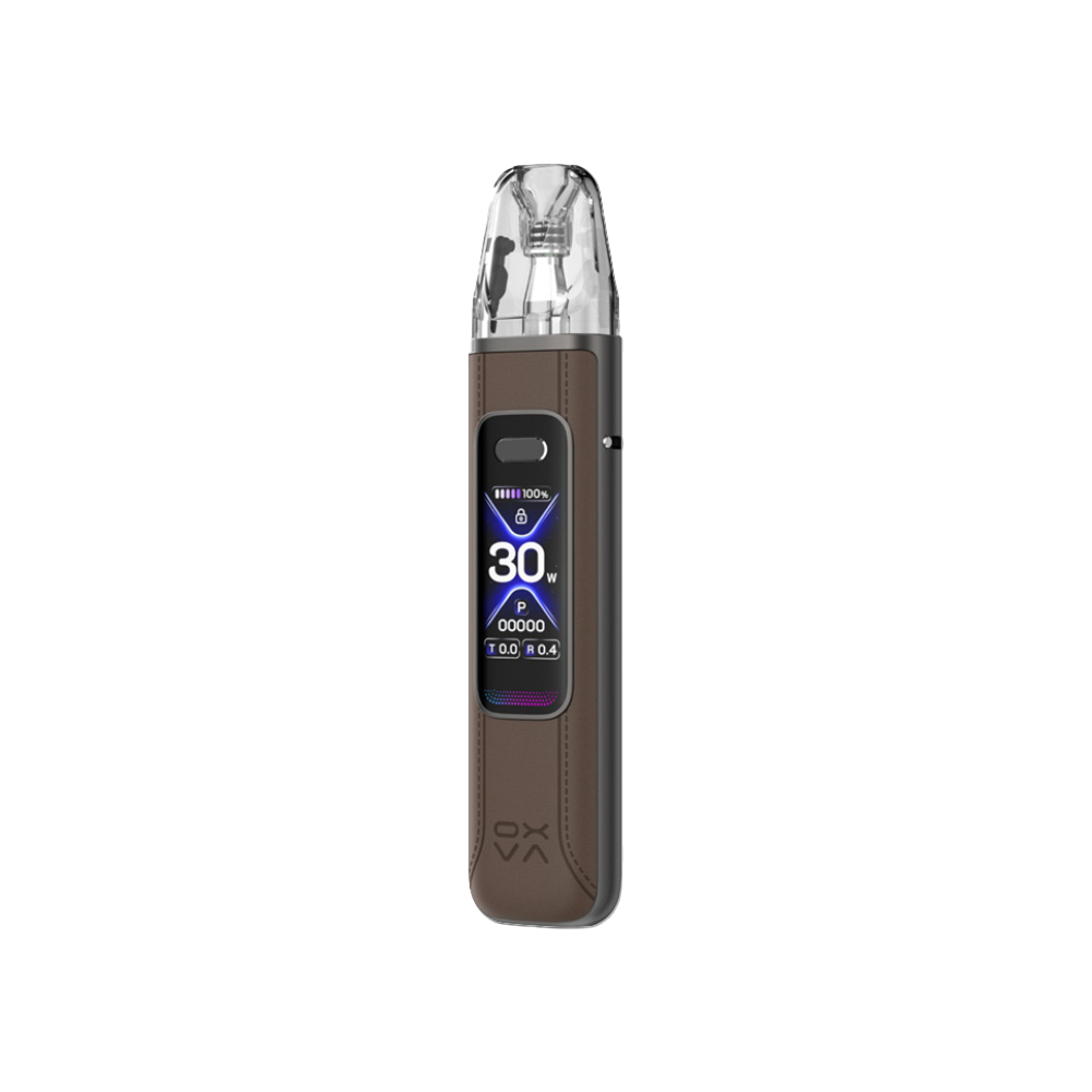 Oxva Xlim Pro 3 Pod Kit Brown Leather | The Ace of Vapez