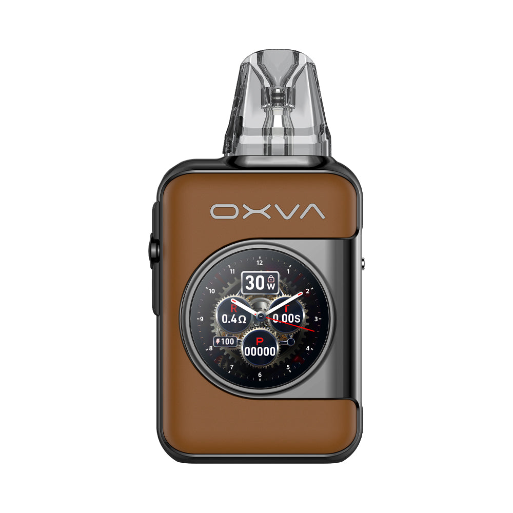 Oxva Xlim SQ Pro 2 Brown Leather Pod Kit | The Ace of Vapez