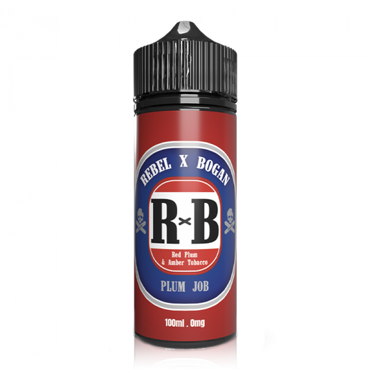 Plum Job 100ml Shortfill Rebel X Bogan - The Ace Of Vapez