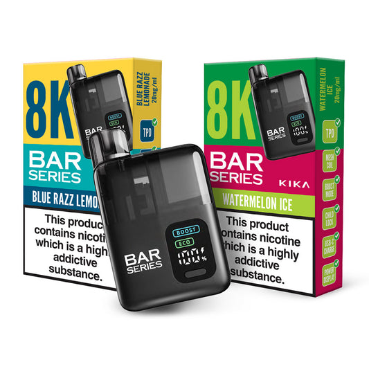 Bar Series Kika 8K Disposable Kit