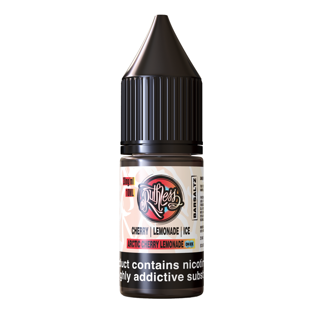 Ruthless Bar Saltz Arctic Cherry Lemonade On Ice 10ml | The Ace of Vapez