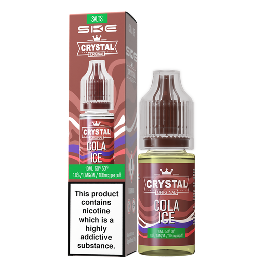 SKE Crystal Bar Salts 10ml V2 Cola Ice - The Ace Of Vapez