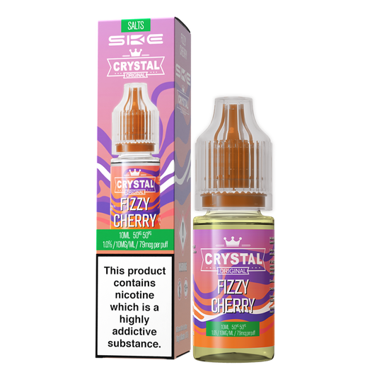 SKE Crystal Bar Salts 10ml V2 Fizzy Cherry - The Ace Of Vapez