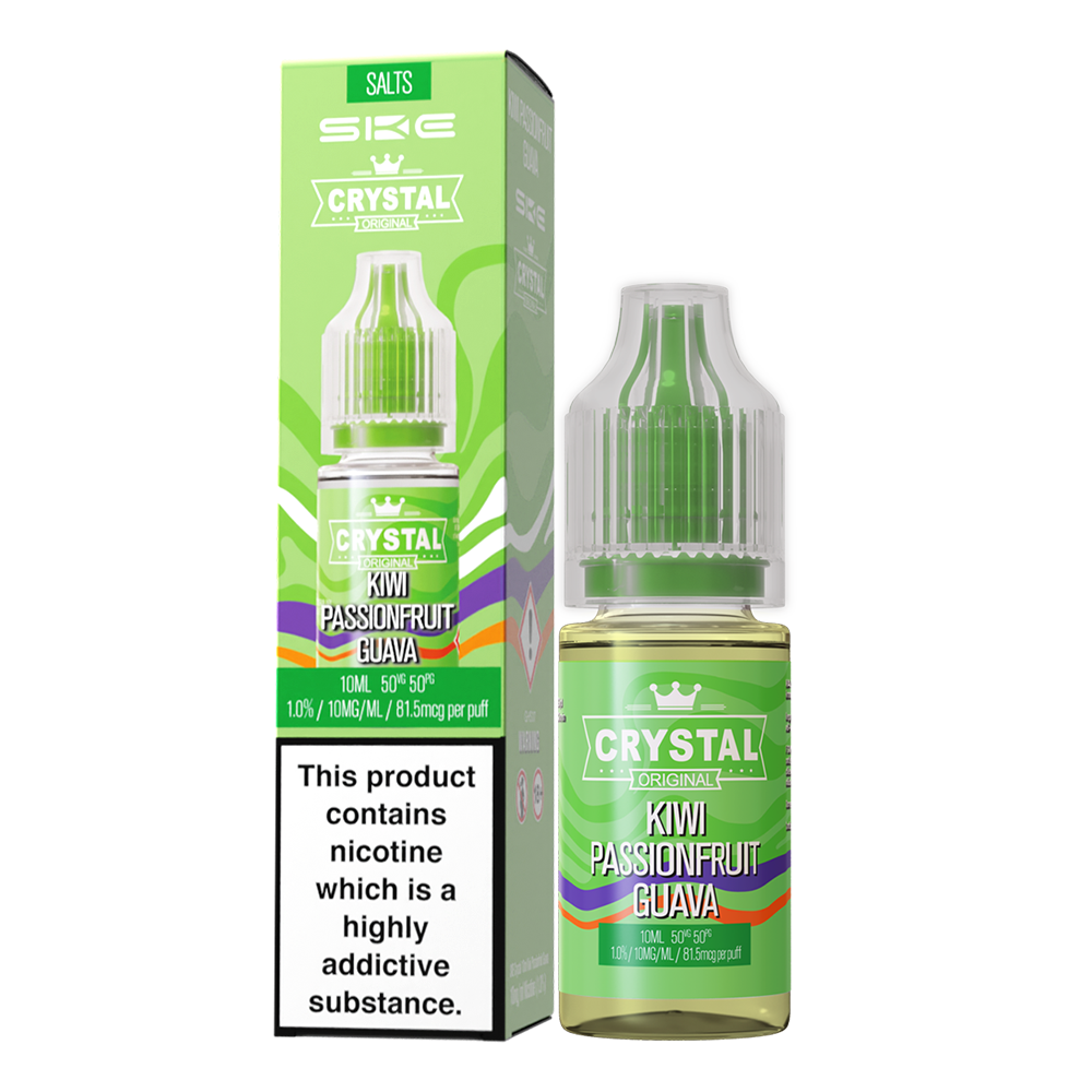 SKE Crystal Bar Salts 10ml V2 Kiwi Passionfruit Guava - The Ace Of Vapez