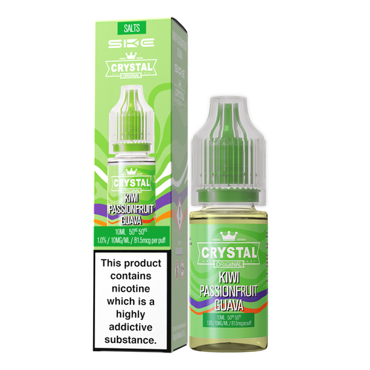 SKE Crystal Bar Salts 10ml V2 Kiwi Passionfruit Guava - The Ace Of Vapez