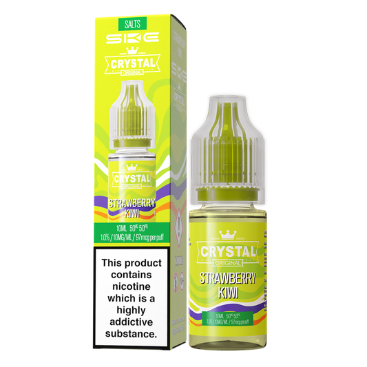 SKE Crystal Bar Salts 10ml V2 Strawberry Kiwi - The Ace Of Vapez