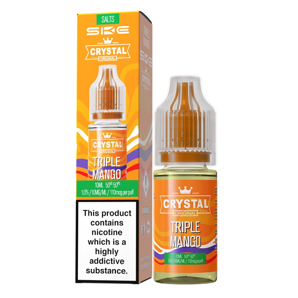 SKE Crystal Bar Salts 10ml V2 Triple Mango - The Ace Of Vapez