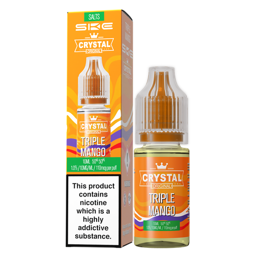 SKE Crystal Bar Salts 10ml V2 Triple Mango - The Ace Of Vapez