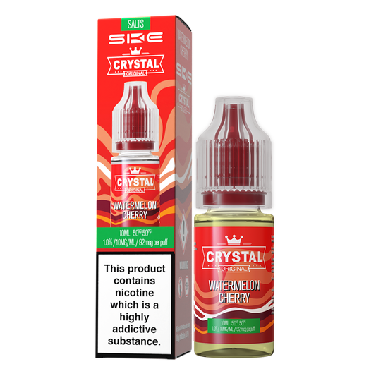 SKE Crystal Bar Salts 10ml V2 Watermelon Cherry - The Ace Of Vapez