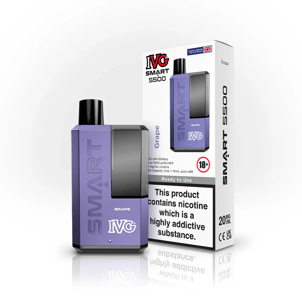 IVG Smart 5500 Disposable Vape - The Ace Of Vapez