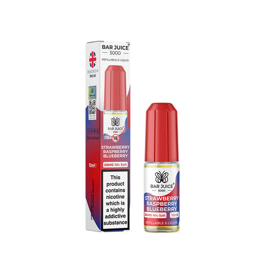 Bar Juice 5000 10ml Strawberry Raspberry Blueberry