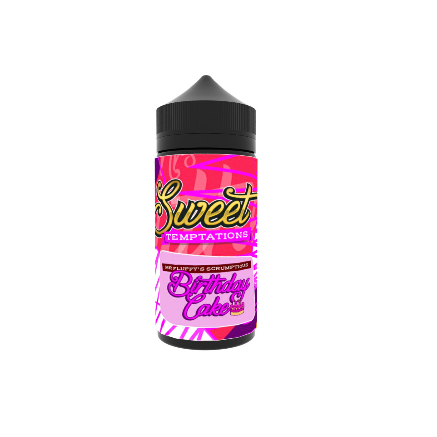 Sweet Temptations Birthday Cake 100ml Shortfill - The Ace Of Vapez