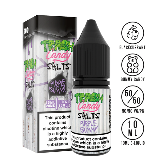 Trash Candy Gummy Edition - Purple 10ml Nic Salt