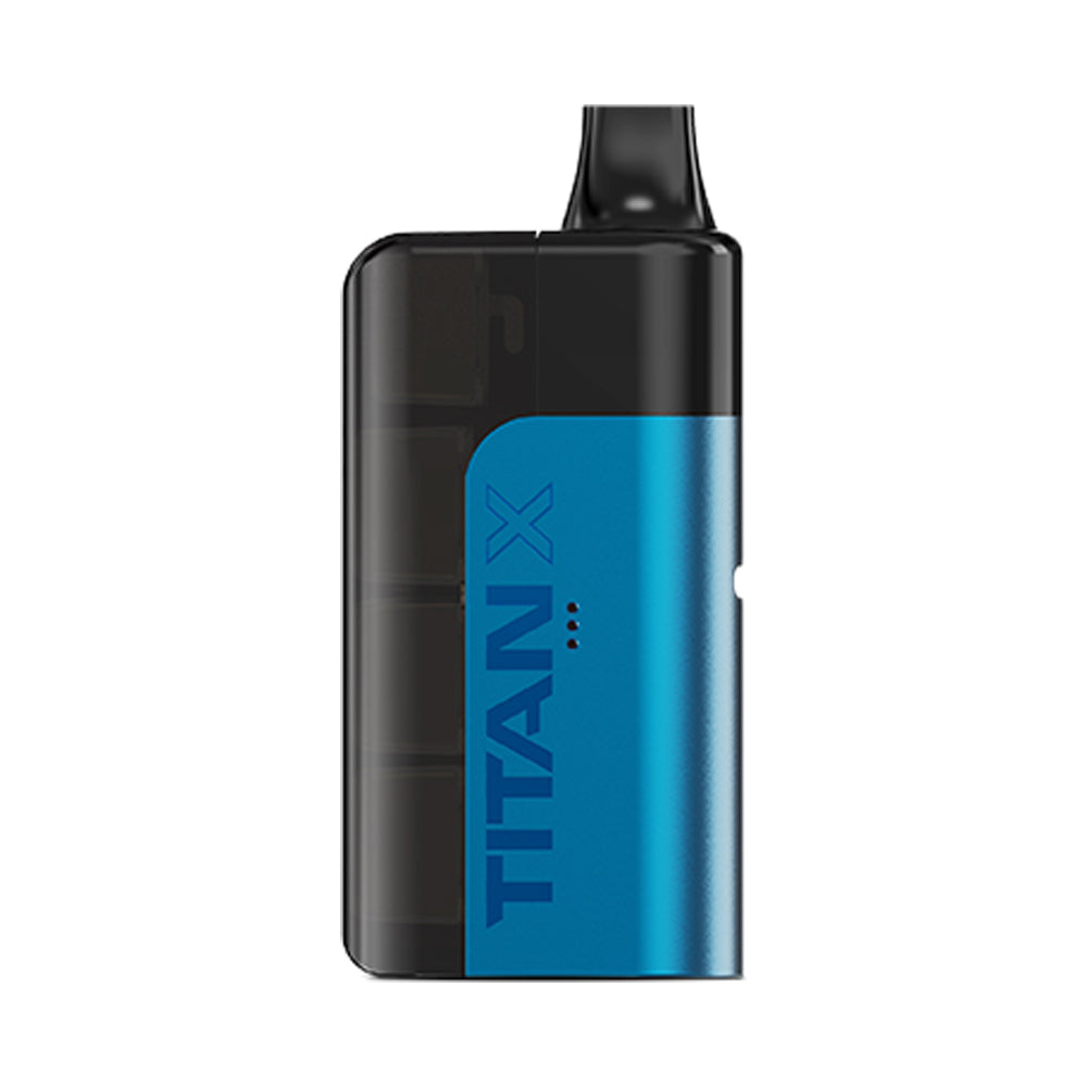 titan vape pods X Prefilled Kit Color:Blueberry Banana nicotine-strength-9mg Buy Flum Pebble Arctic