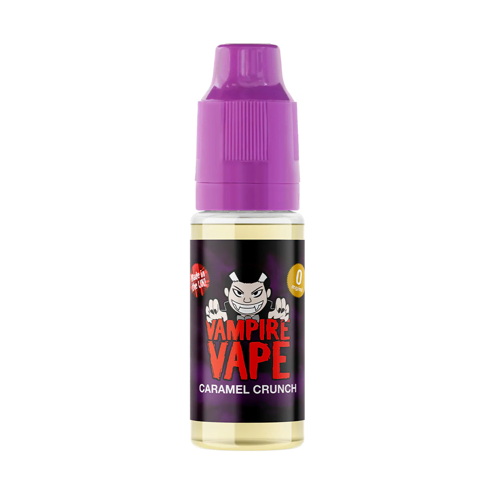 Vampire Vape Caramel Crunch Freebase E-Liquid 10ml | The Ace of Vapez