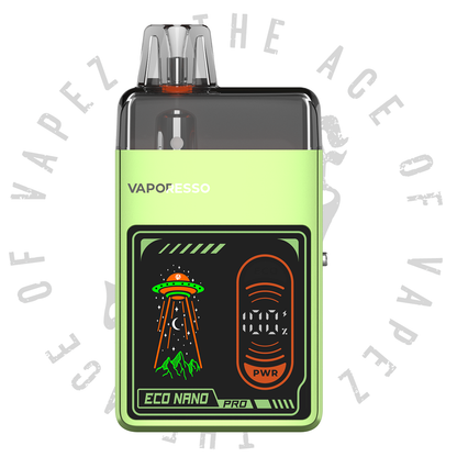 Vaporesso Eco Nano Pro Emerald Green Pod Vape Kit | The Ace Of Vapez
