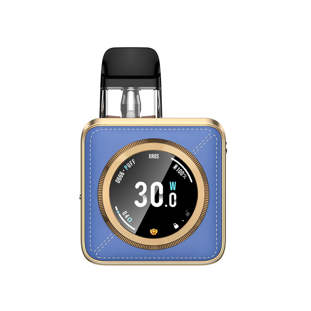 Vaporesso Xros Nano 5 Pod Kit Blue Leatherette | The Ace of Vapez