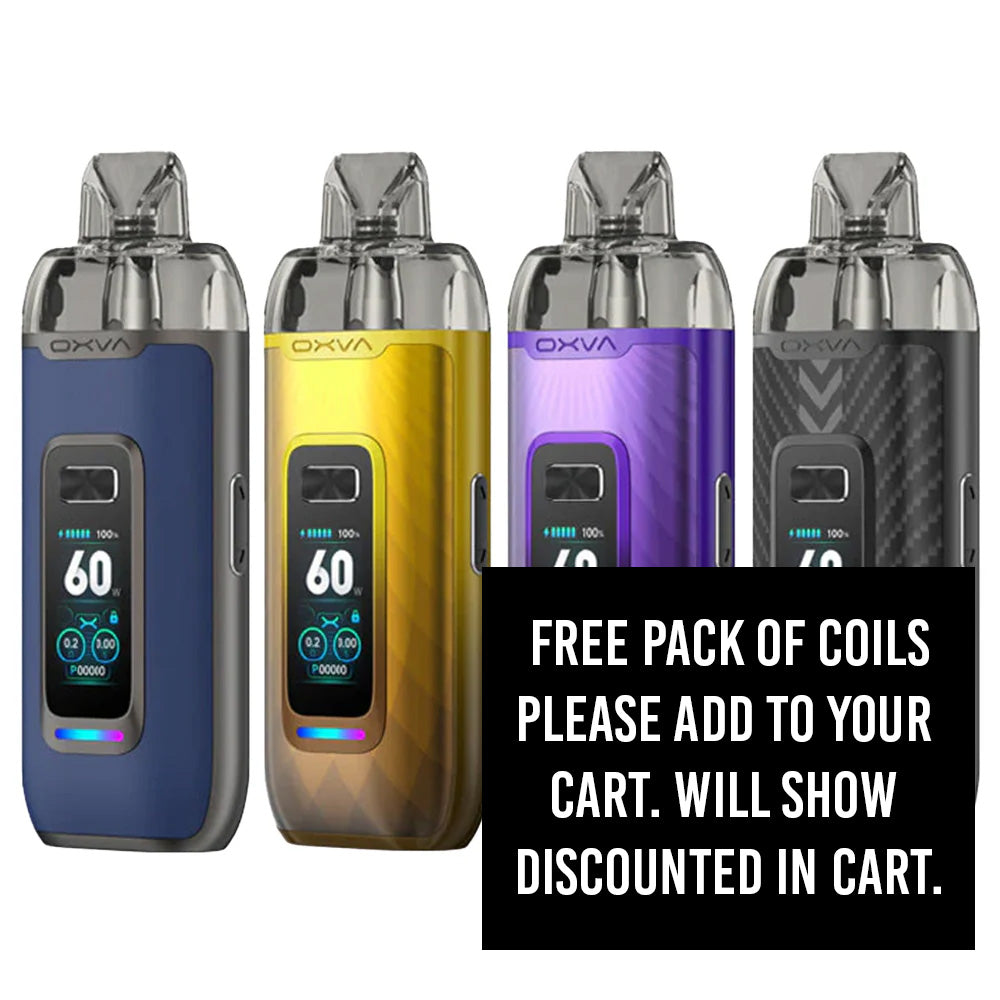 Oxva VPrime Vape Kit - *Free Pack Of Pods*