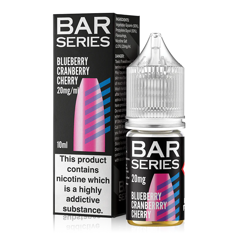 Bar Series - Blueberry Cherry Cranberry 10ml - The Ace Of Vapez