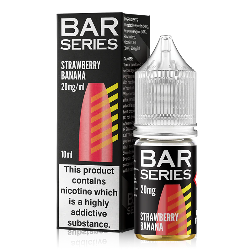 Bar Series - Strawberry & Banana 10ml - The Ace Of Vapez