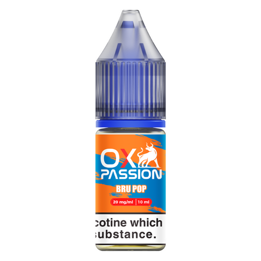 Oxva Ox Passion Bru Pop Nic Salt - The Ace Of Vapez