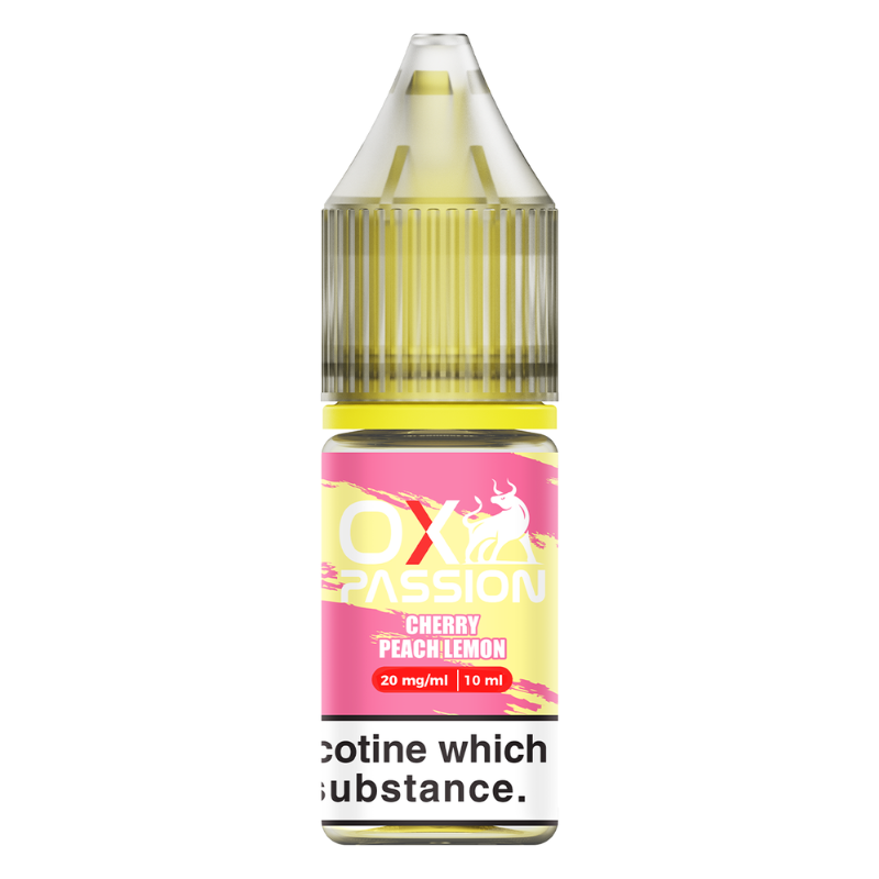 Oxva Ox Passion Cherry Peach Lemon Nic Salt - The Ace Of Vapez