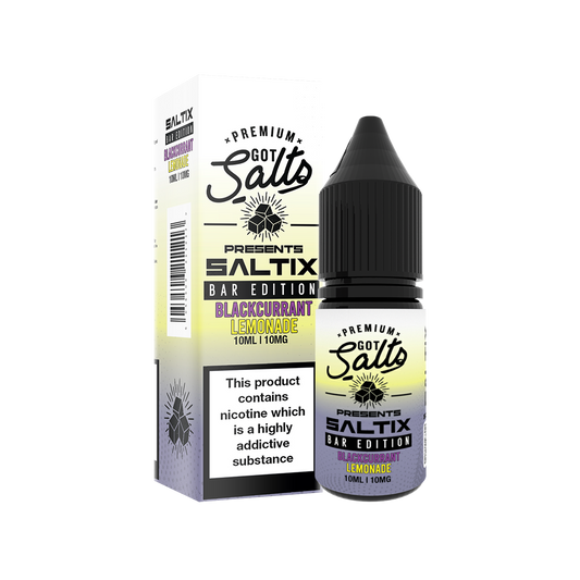 Got Salts SALTIX Bar Edition Blackcurrant Lemonade 10ml