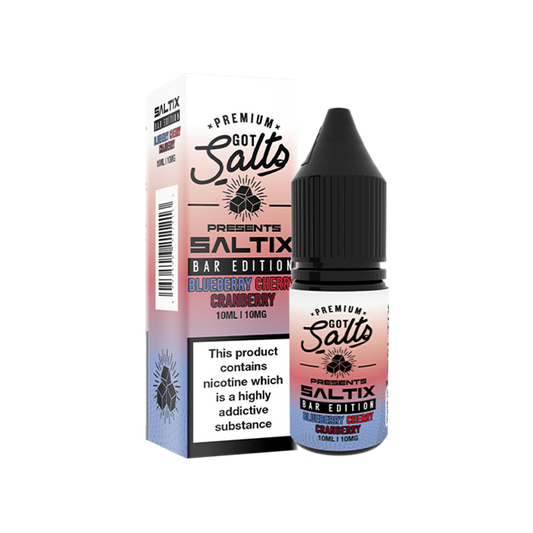 Got Salts SALTIX Bar Edition Blueberry Cherry Cranberry 10ml