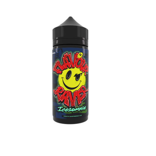 Flavour Raver Icesomnia 100ML Shortfill - The Ace Of Vapez