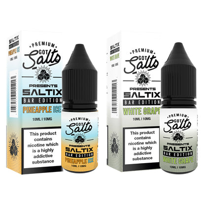 Got Salts SALTIX Bar Edition - Nic Salt - 10ml COMING SOON