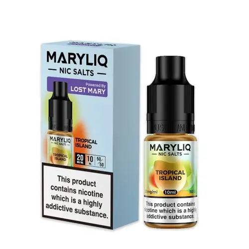 Maryliq Tropical Island 20mg 10ml Salt - The Ace Of Vapez