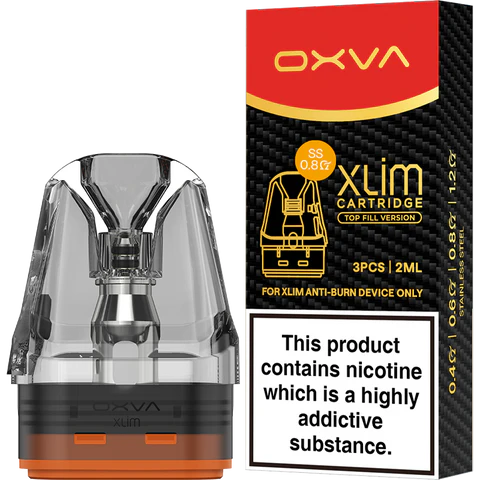 Oxva Xlim Top Fill Pods 2ml Stainless Steel at The Ace of Vapez The Ace Of Vapez Oxva Xlim Top Fill Pods 2ml Stainless Steel at The Ace of Vapez The Ace Of Vapez