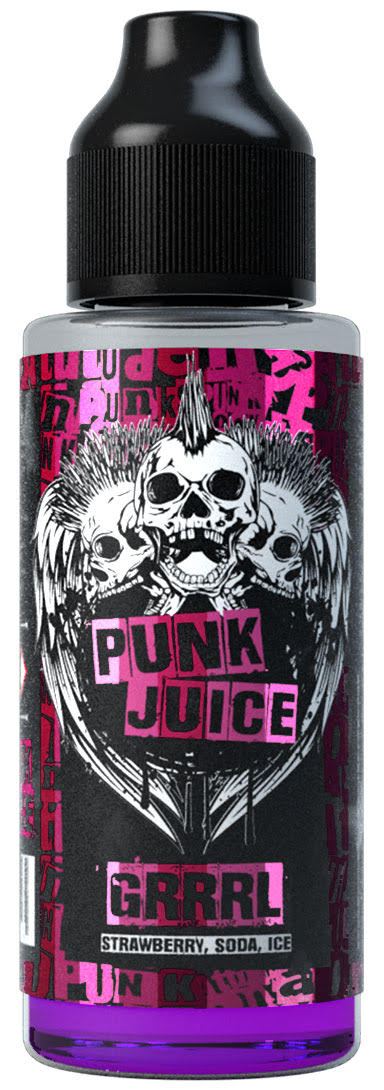 GRRRL 100ml Shortfill E Liquid by Punk Juice (Clearance)
